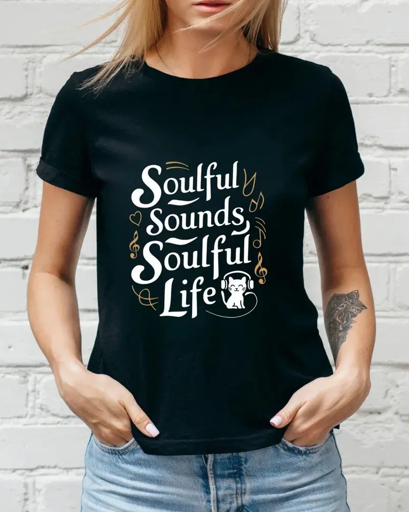 Soulful Sound Soulful Life Cotton T-Shirt 3