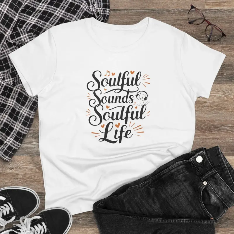 Soulful Sound Soulful Life Women Cotton Tshirts 3