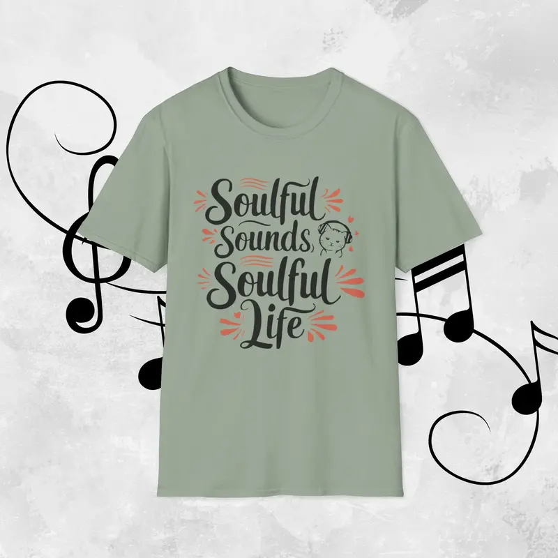 Soulful Sounds Soulful Lifes Cotton Men T-Shirt 17