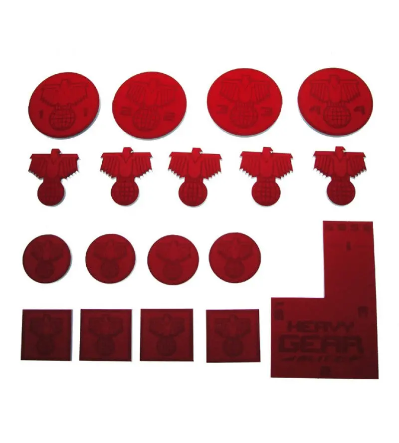 Southern Commander Tokens Pack 1