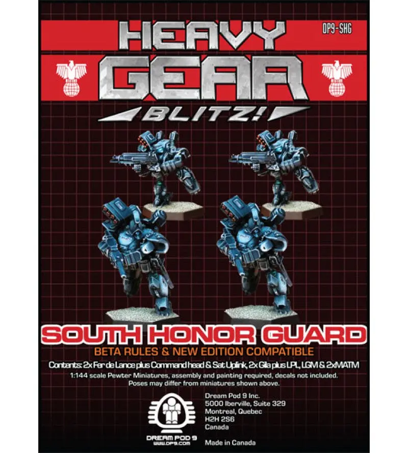 Southern Honor Guard Squad (4 Minis: 2X Fer De Lance, 2X Gila) 1