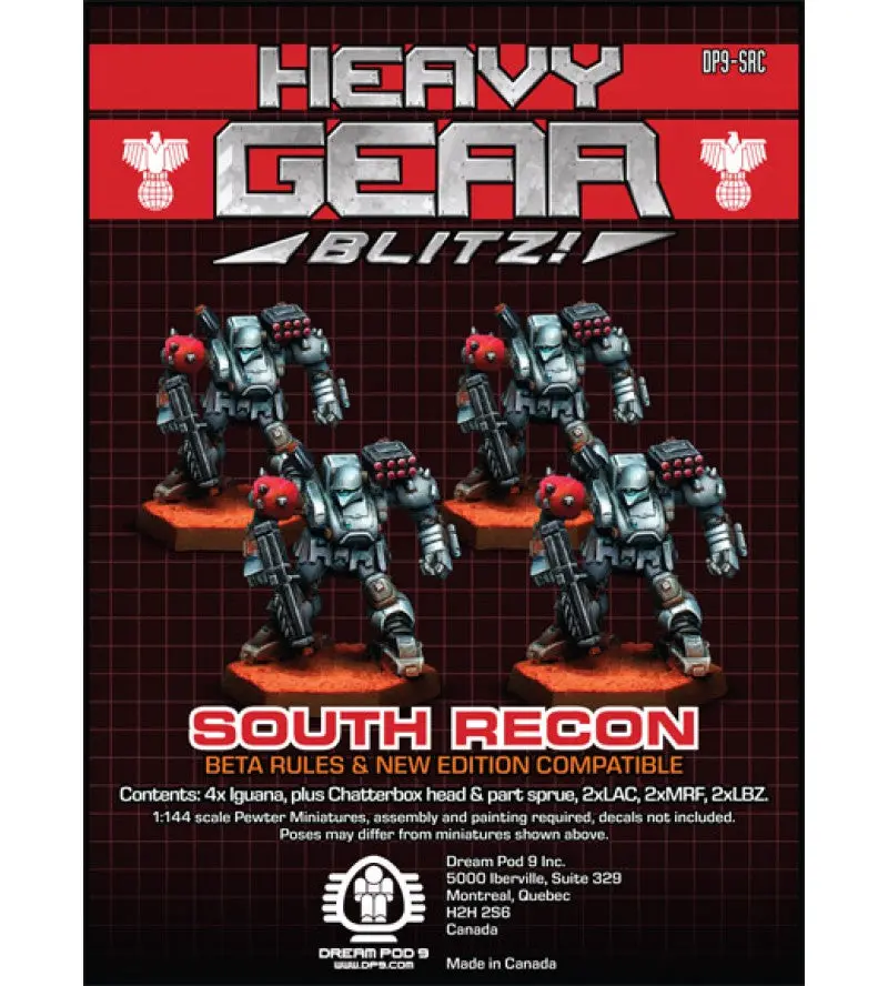 Southern Recon Squad (4 Minis: 4X Iguana) 1