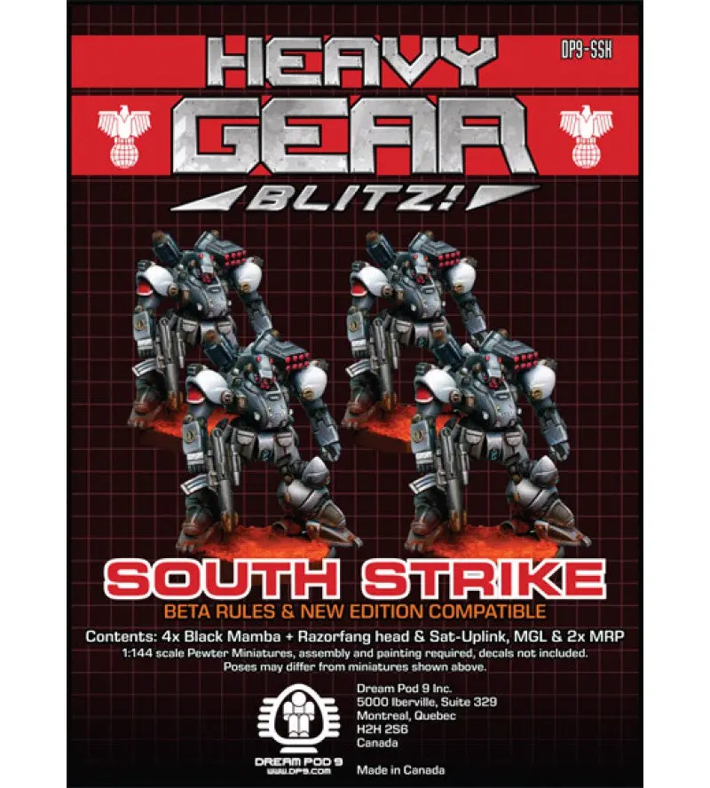 Southern Strike Squad (4 Minis: 4X Black Mamba) 1