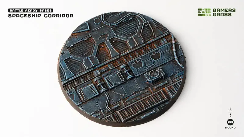 Spaceship Corridor Bases, Round 100Mm (X1) 1