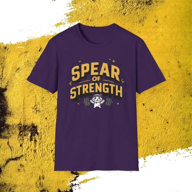 Spear Of Strength Cotton Men Tee 10