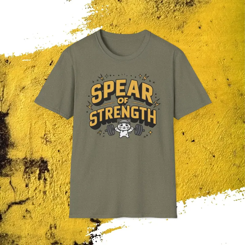 Spear Of Strength Cotton Men Tee 13