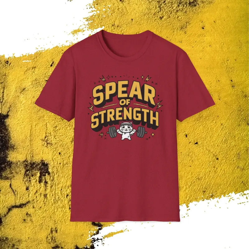Spear Of Strength Cotton Men Tee 15
