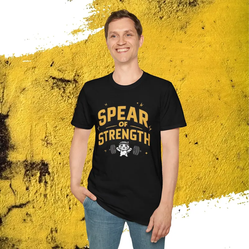 Spear Of Strength Cotton Men Tee 15