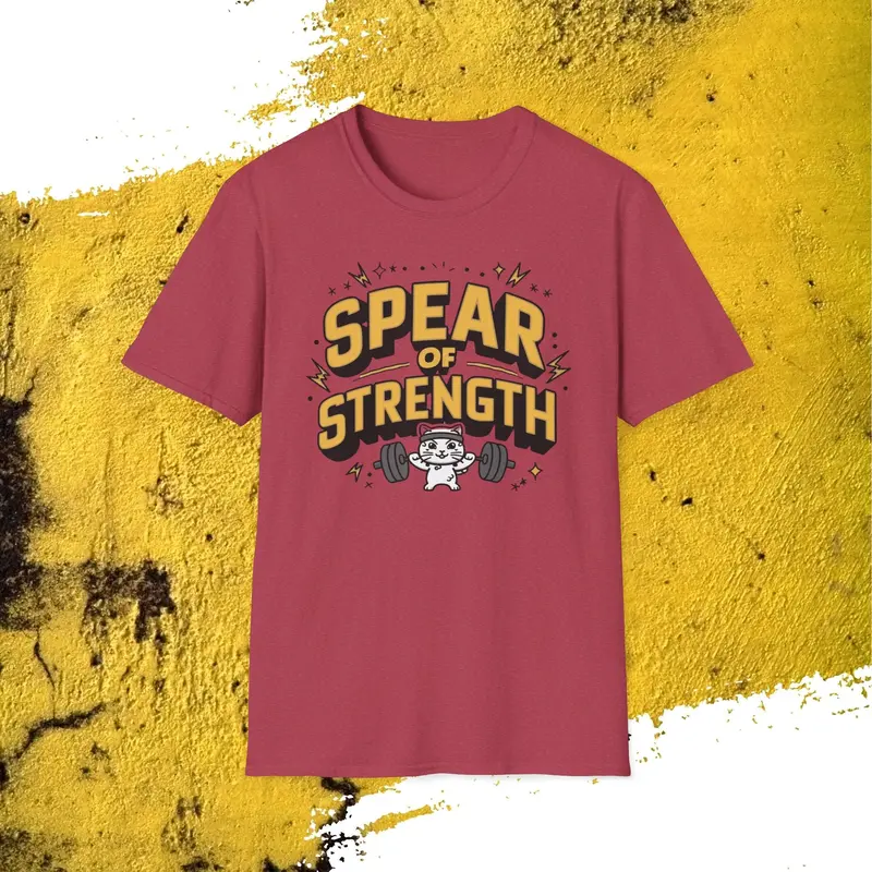 Spear Of Strength Cotton Men Tee 16