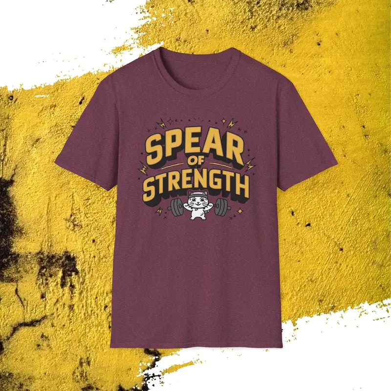 Spear Of Strength Cotton Men Tee 18