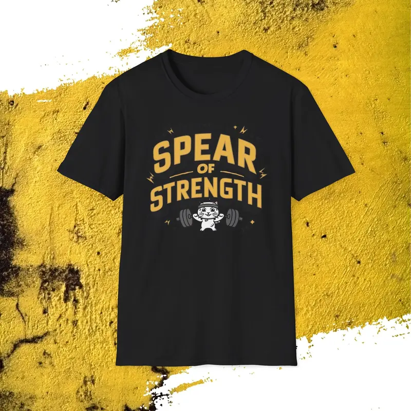 Spear Of Strength Cotton Men Tee 4