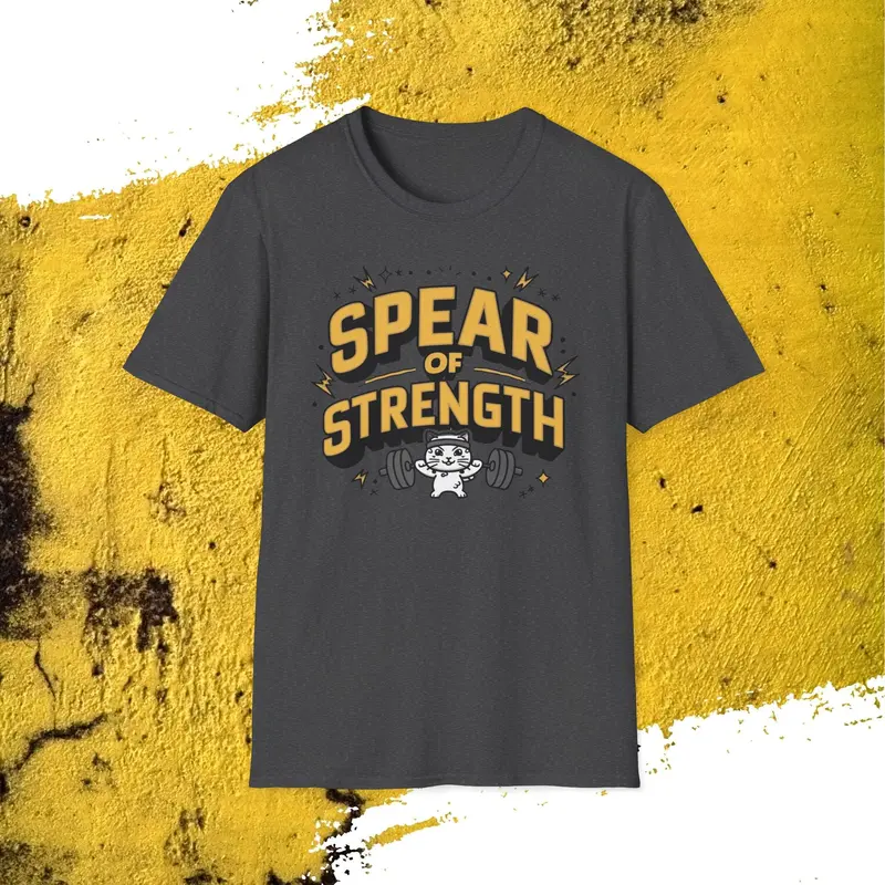 Spear Of Strength Cotton Men Tee 6