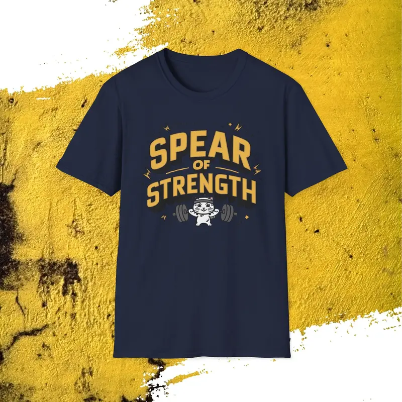 Spear Of Strength Cotton Men Tee 9