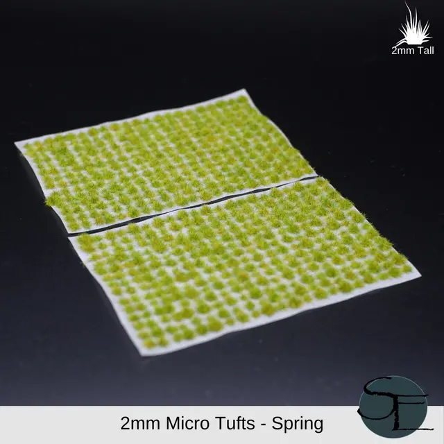 Spring- 2Mm Micro Self-Adhesive Static Grass Tufts 1