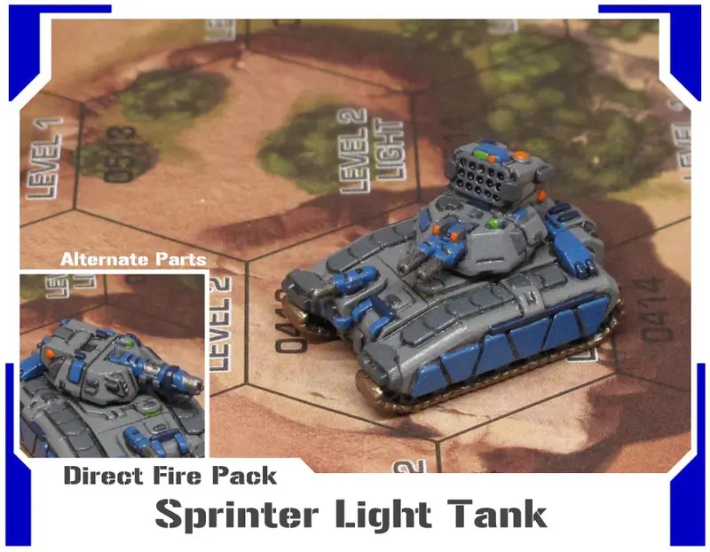 Sprinter Light Tank- Direct Fire 1