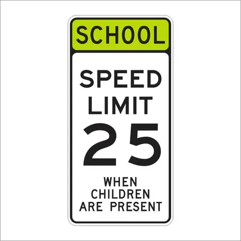 Sr4 School Sign (Assembly "C" Sign) 1