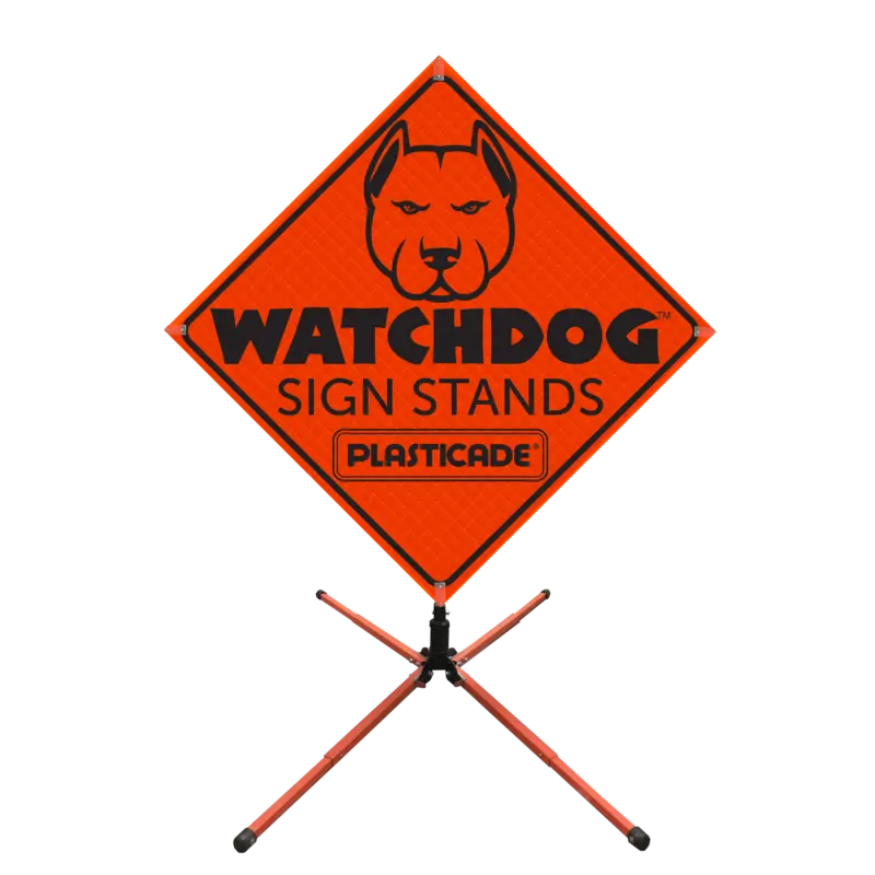 Ss310 & Ss310a Compact Single Spring Sign Stand 1