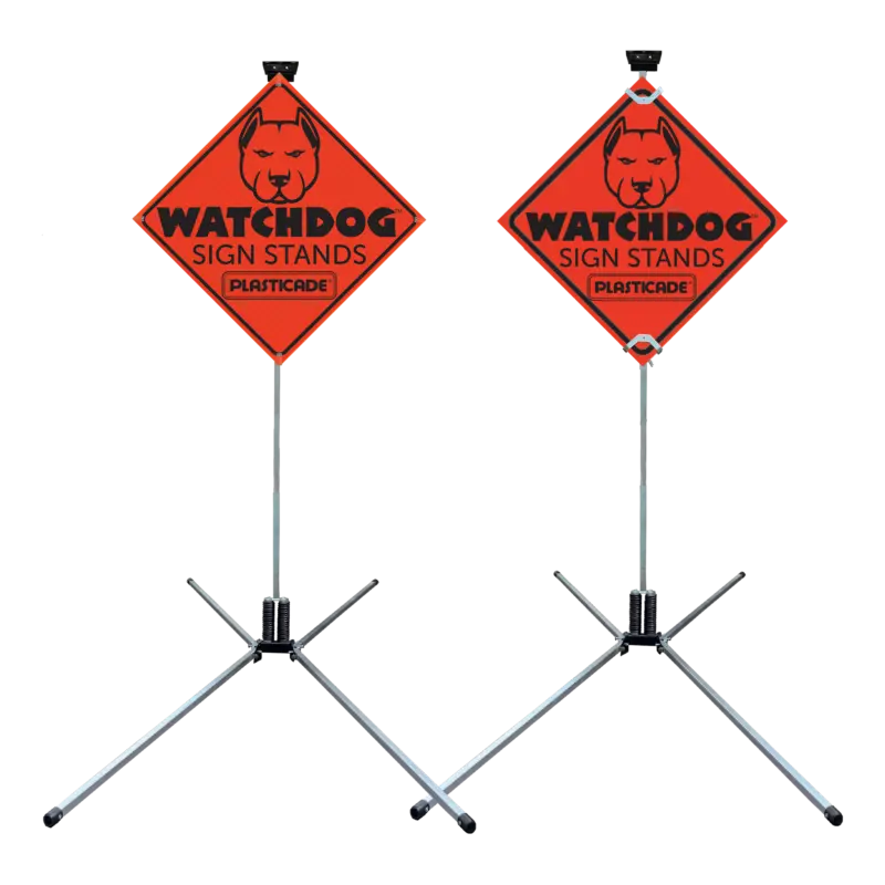 Ss620a Heavy Duty Double Spring Sign Stand For Rigid & Roll-Up Signs 1