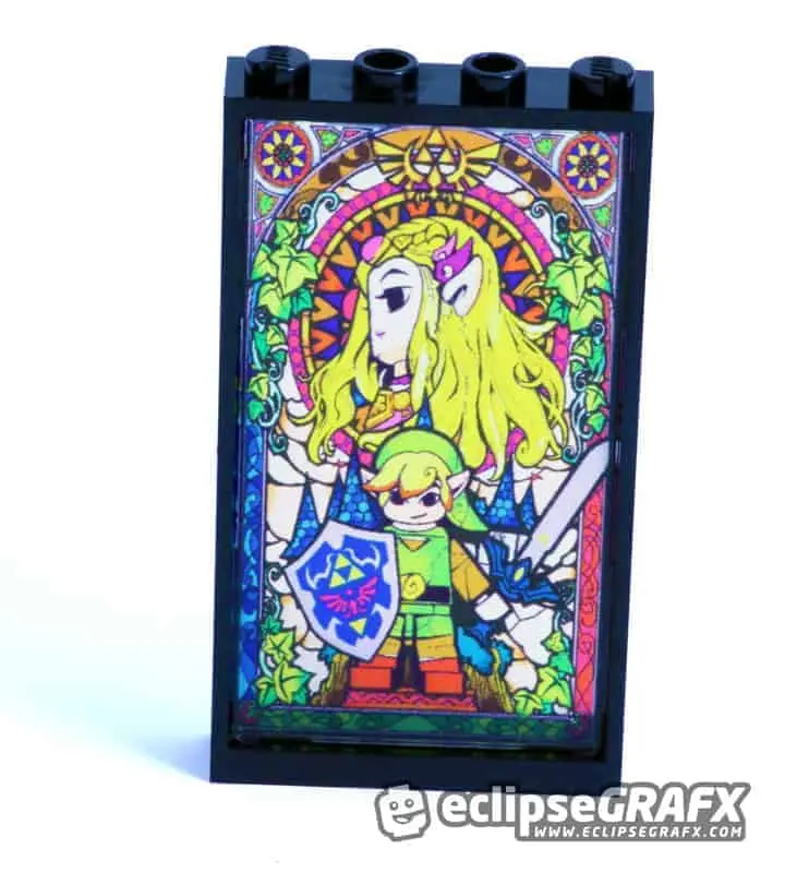 Stained Glass Series - Minifig Hero 1