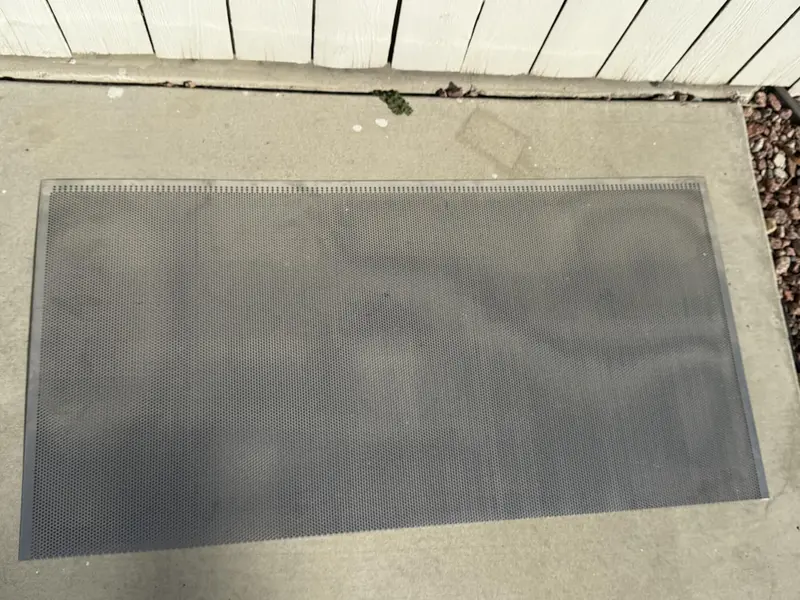 Stainless Steel Perforated Sheet 24" X 48" - Perforated Metal Sheet - 20 Gauge 8