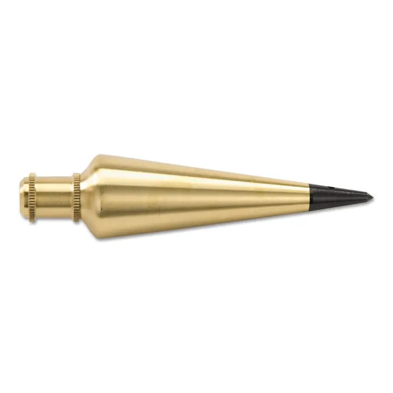 Stanley Brass Plumb Bobs, 8.7 In, 8 Oz 1