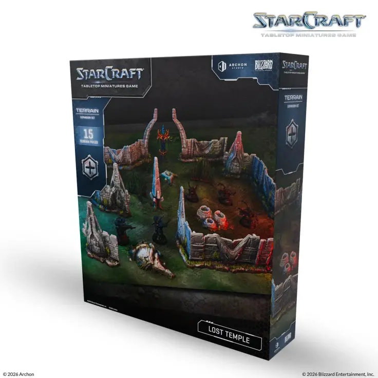 Starcraft: Terrain Set - Lost Temple 1