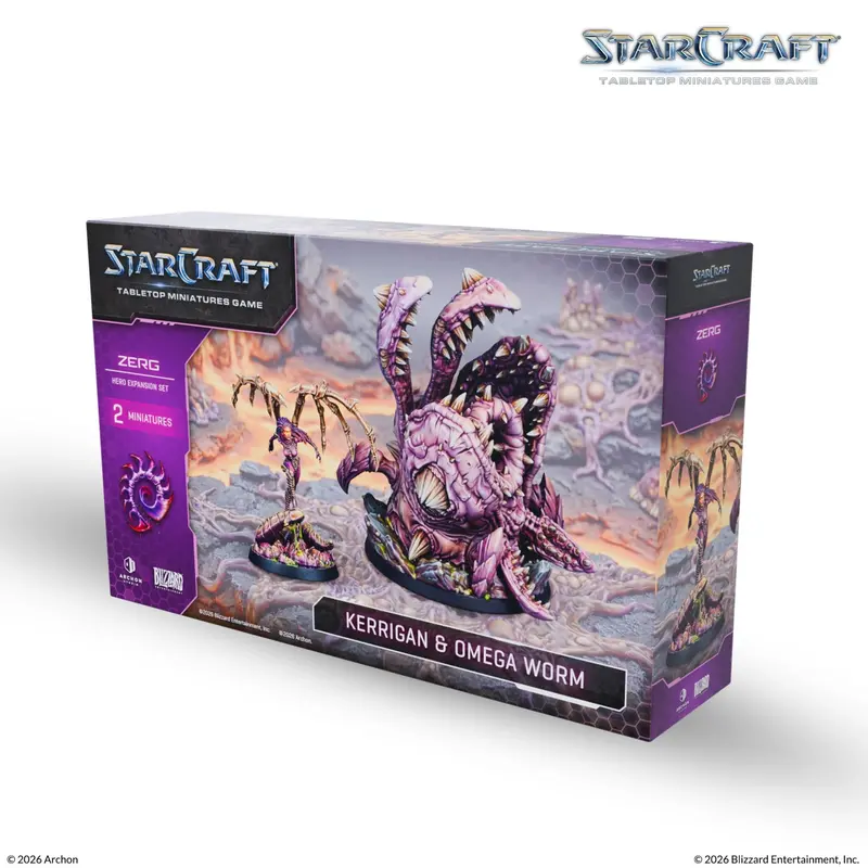 Starcraft Tmg: Zerg - Kerrigan & Omega Worm 1
