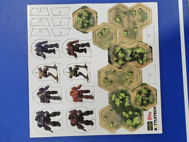 Starter Cardboard Punch Outs (Starter Box Set) 1