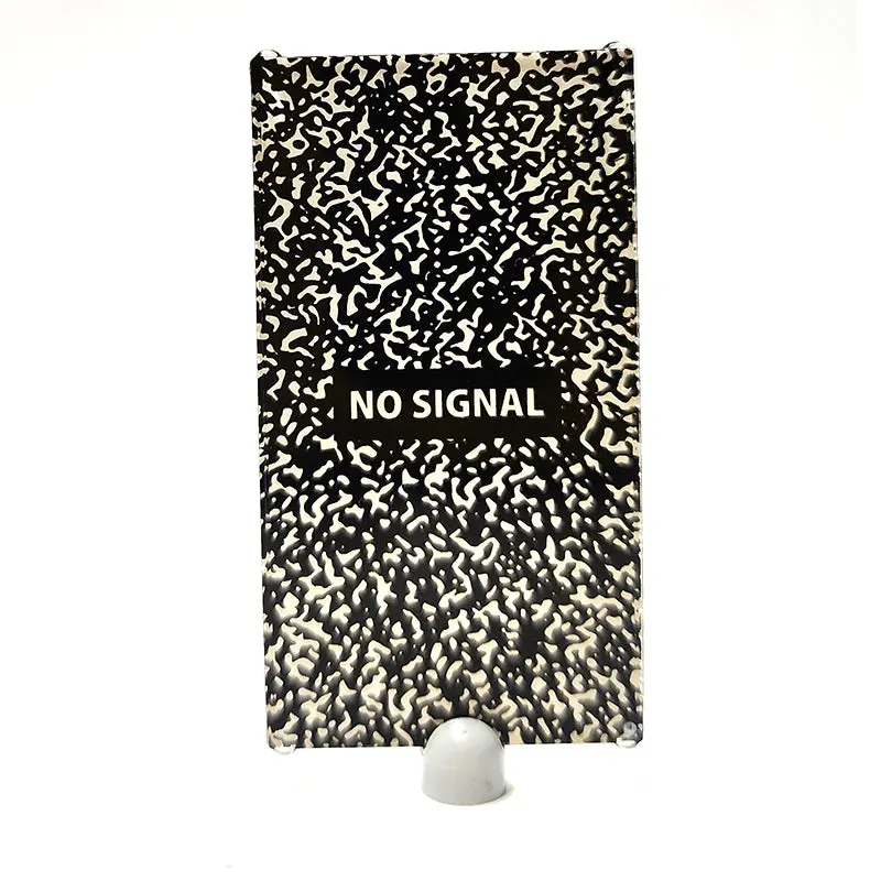 Static No Signal Screen - Verticle 1