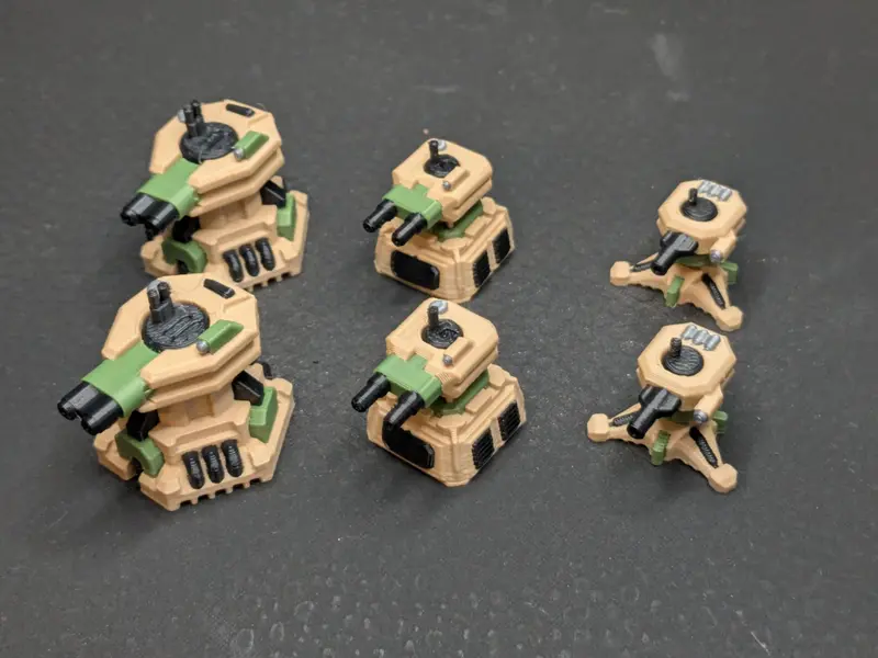 Stationary Cannon 6-Pack - Exclusive Fortress Colors 1