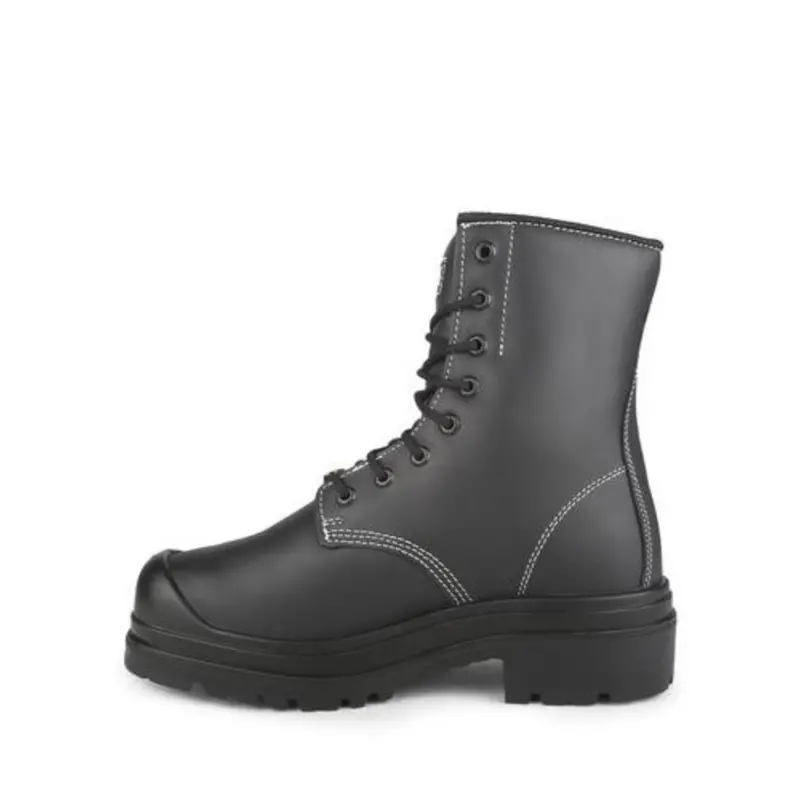 Stc Metpro Unisex 8" Steel Toe Work Boots With Internal Metguard - Black 22002 3