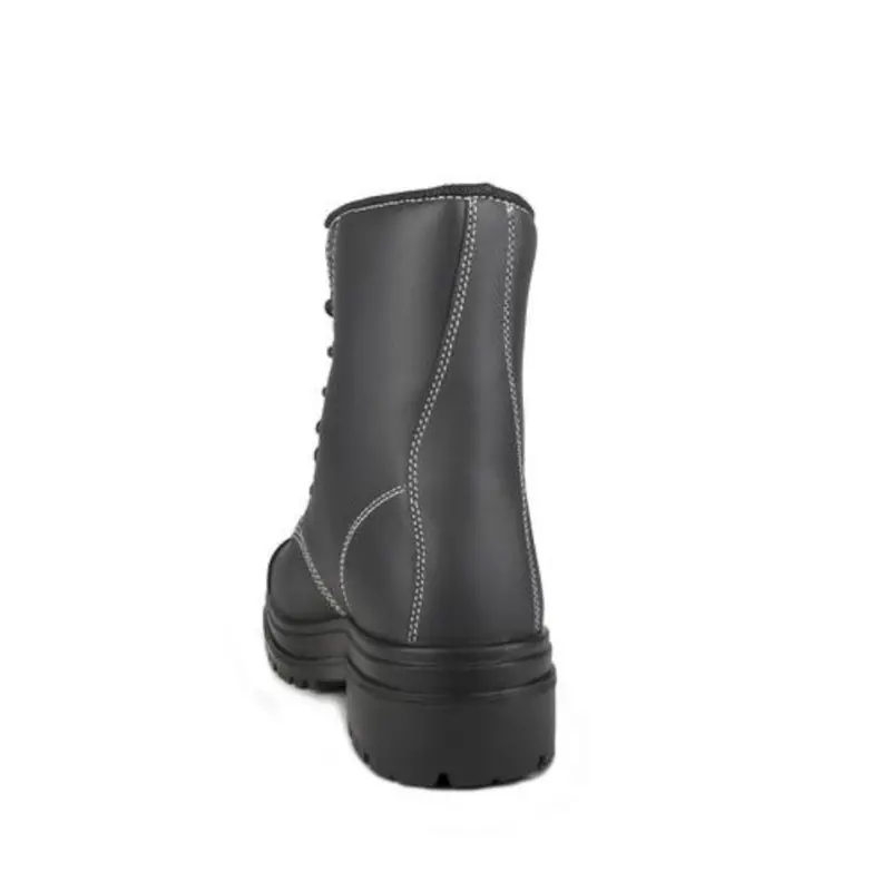 Stc Metpro Unisex 8" Steel Toe Work Boots With Internal Metguard - Black 22002 4