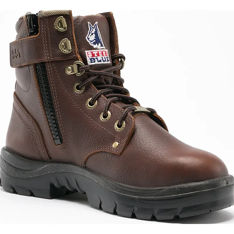 Steel Blue Men's 6" Argyle With Side Zipper-Steel Toe #812951 (Discontinued) 1