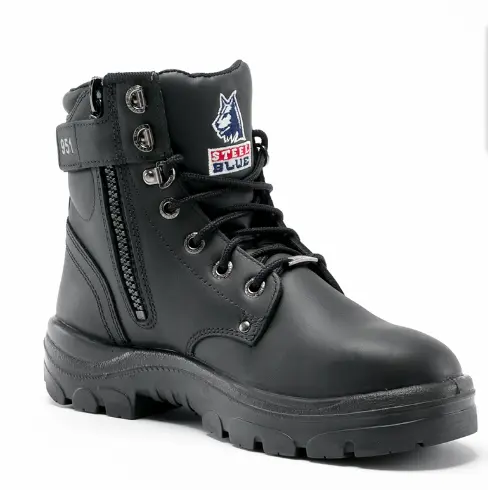 Steel Blue Men's 6"Argyle With Side Zip-Steel Toe  #312951 1