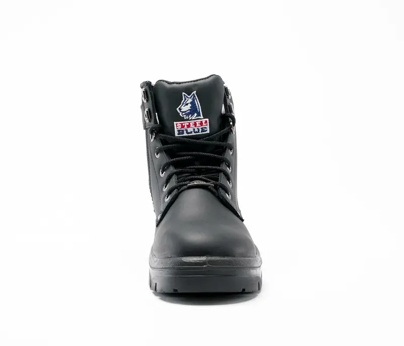 Steel Blue Men's 6"Argyle With Side Zip-Steel Toe #312951 2