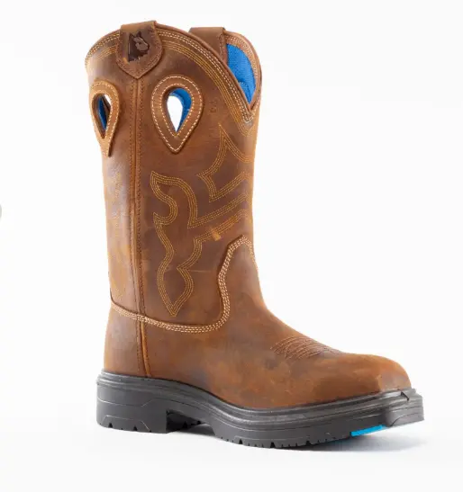 Steel Blue Men's Blue Heeler Steel Toe Pull On Work Boot #813945 1