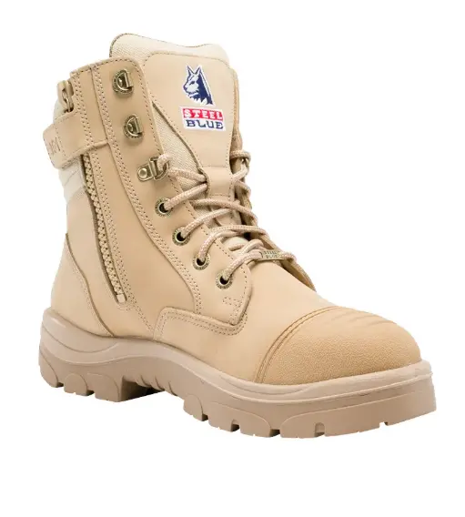 Steel Blue Men's Southern Cross With Side Zipper-Steel Toe #812961 1