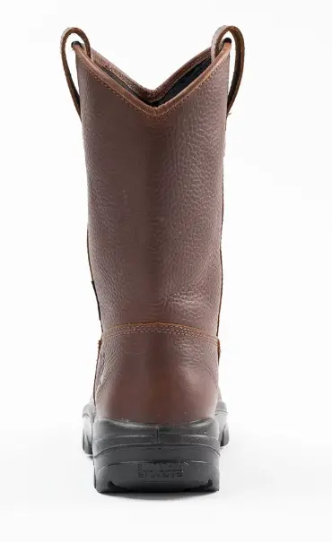 Steel Blue Round Toe 10" Heeler-Steel Toe- #812915 3