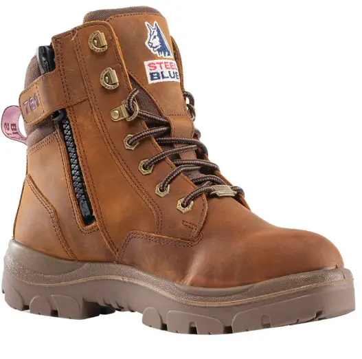Steel Blue Southern Cross Zip Ladies: Distressed Brown #812859W 1