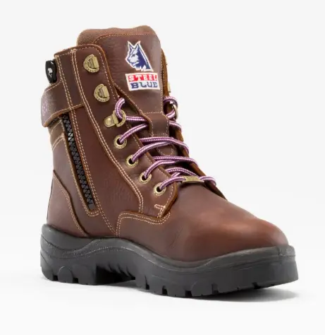 Steel Blue Southern Cross Zip Ladies: Met/Pr Midsole-892853-Oak 1