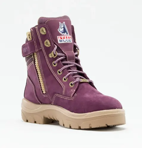 Steel Blue Southern Cross Zip Ladies Purple-#892861-Pur 11