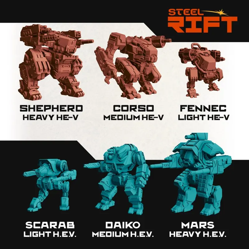 Steel Rift 2-Player Starter Box 1