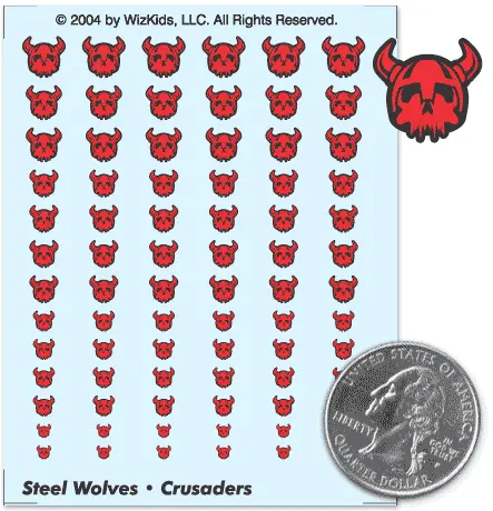 Steel Wolves- Crusaders Decals 1