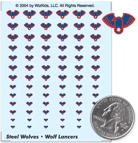 Steel Wolves- Wolf Lancers Decals 1