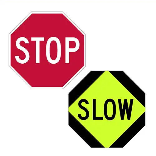 Stop /Slow Paddle 1