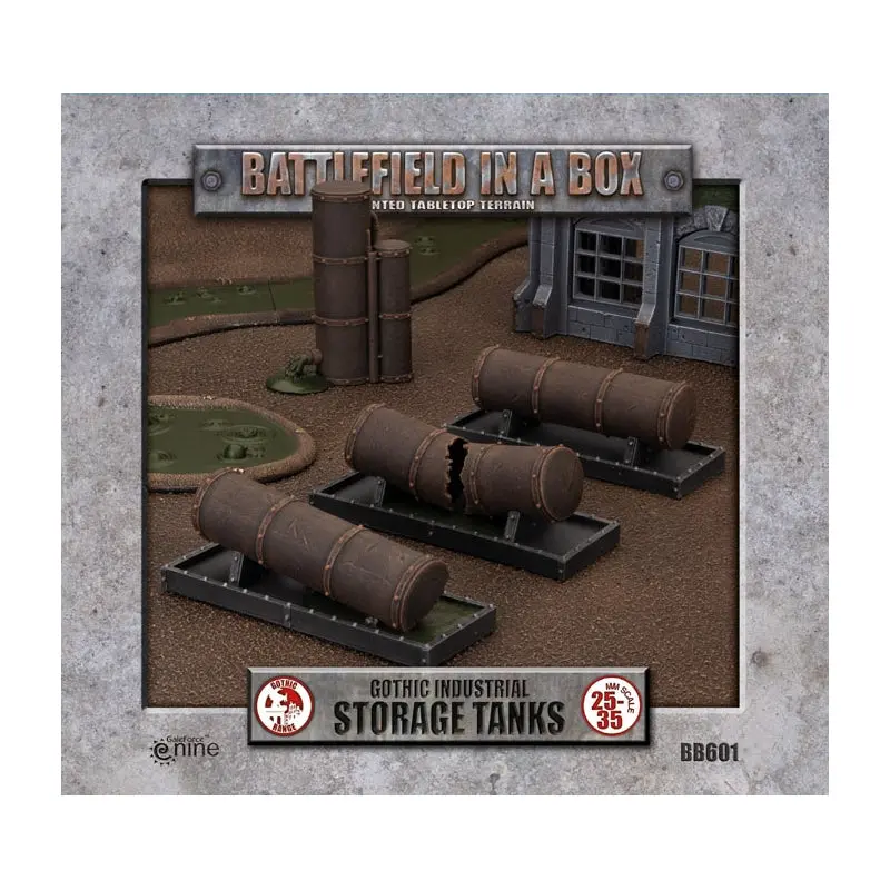 Storage Tanks- Red 1