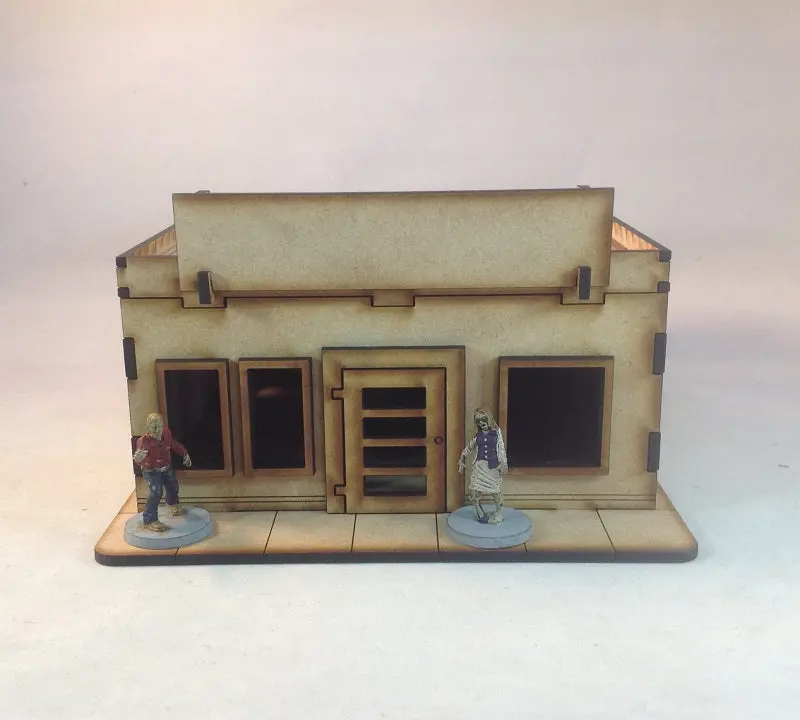 Store Front Bc003 28Mm Big City Streets Building Kit 1