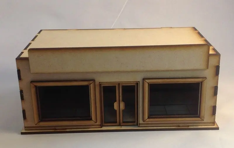 Store Front Bc100 28Mm Big City Streets Building Kit 1