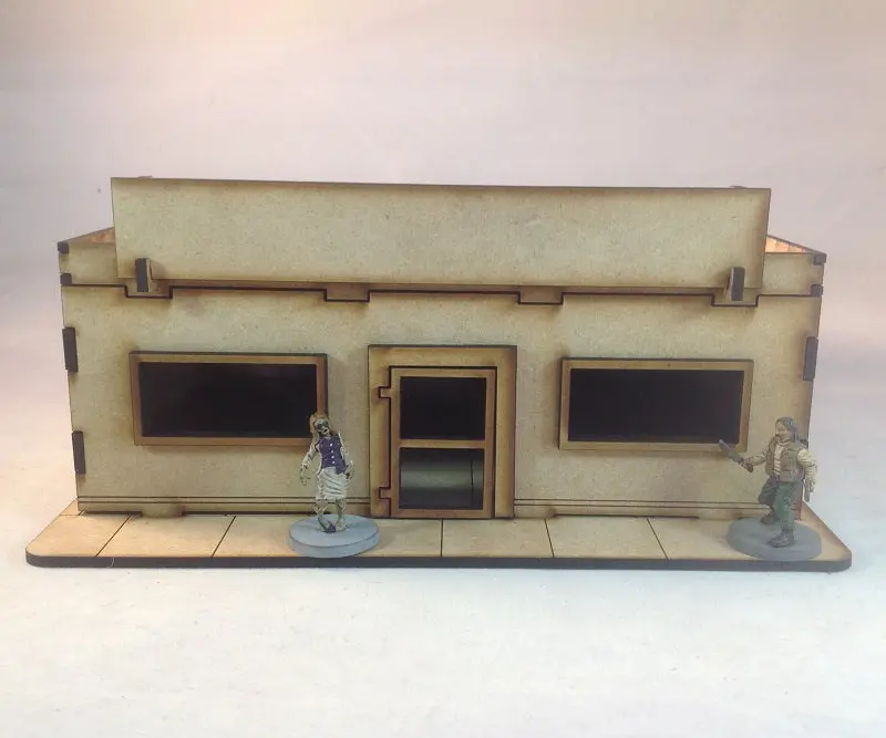 Store Front Bc201 28Mm Big City Streets Building Kit 1