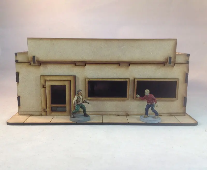 Store Front Bc202 28Mm Big City Streets Building Kit 1